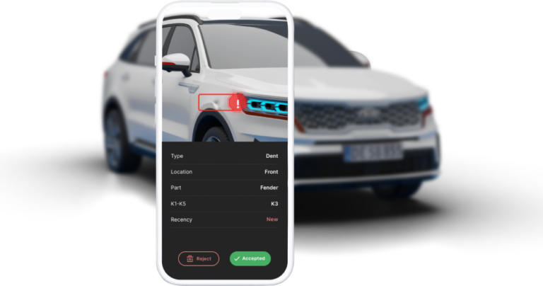 Transporto priemonės skenavimas mobiliajame įrenginyje
